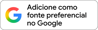 Um selo que ajuda os leitores a encontrar o site por meio das fontes preferenciais na Pesquisa do Google.